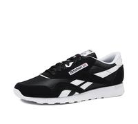Reebok Classic Nylon Mens Sneakers Tennis Shoes, Scarpe da Ginnastica Uomo, Nero/Bianco, 47 EU
