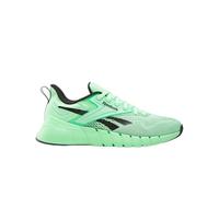 Reebok Sneaker da Uomo Nano Gym, Black Green Glow, 45 EU