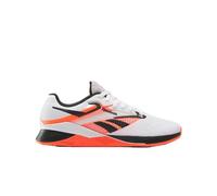 Reebok Sneaker Nano X4 da Donna, Calzature Bianco/Nero/Arancione Flare, 39 EU