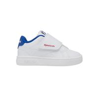 Reebok Sneaker Unisex Baby Court Clean Hook & Loop, Bianco Vectorred Vectorblue, 25.5 EU