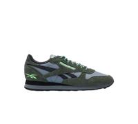 Reebok Sneaker Unisex Classic in Pelle, Dark Fog Black Grit Green, 41 EU