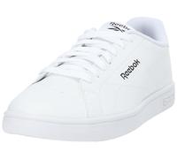 Reebok Sneaker Unisex Court Clean, Ftwwht Ftwwht Nero, 42.5 EU
