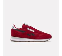 Reebok Sneaker Unisex in Pelle Classica, Flash Rosso Grigio 6 Ftwr Bianco, 40 EU