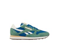Reebok Sneaker Unisex in Pelle Classica, Gesso Verde Campo Athleticblue, 40 EU