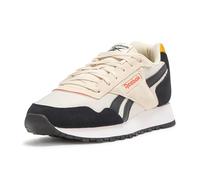 Reebok Sneaker Unisex per Bambini Low Leather, Alabastro Nero Bianca, 34/35 EU