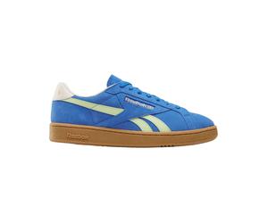 Reebok - Sneakers basse - Club C Grounds UK Kinetic Blue Astro Lime Vintage Chalk per Uomo in Pelle - Taglia 38.5