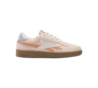 Reebok - Sneakers basse da donna in cuoio - Club C Revenge Vintage Muted Clay / Muted Clay / Leisure Blue per Donne - Taglia 39