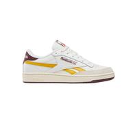 Reebok - Sneakers basse in cuoio - Club C Revenge Chalk Grit Gold Black Cherry per Uomo - Taglia 44 - Giallo