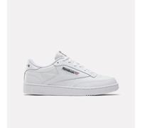 Reebok - Sneakers Club C 85, Uomo, White/White/Black, Taglia: 37.5