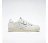 Reebok Club C, Sneaker, Chalk/Chalk/GLEGRN, 32.5 EU