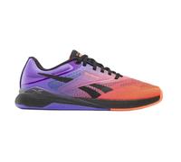 Reebok Nano X5, Scarpe da Ginnastica Donna, FTW White/Flash Orange/Royal Purple, 40.5 EU