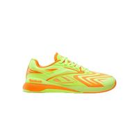 Reebok Sneakers da Donna Nano X5 Edge, Digital Lime/Atomic Tangerine, 35 EU
