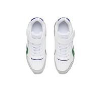Reebok Sneakers Unisex per Bambini Glide Elastic Lace & Top Strap, White Grey1 Classiccobalt, 26.5 EU
