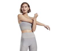Reebok SR Strappy Seamless Bra, Reggiseno Sportivo Donna, powgry, XL