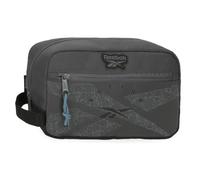Reebok Stam Beauty case a due scomparti adattabile grigio 25 x 15 x 10 cm Poliestere by Joumma Bags