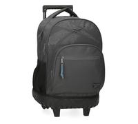 Reebok Stam Zaino Compact 2 Ruote Grigio 32x43x21 cm Poliestere 28,9L by Joumma Bags