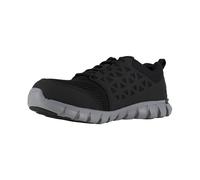 Reebok Sublite Cushion Safety Toe Athletic Work Shoe Industria & Bau Scarpa, Nero, 11.5-W US Mens