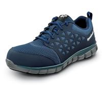Reebok Sublite Cushion Work MaxTrax Composite Toe Athletic Uomo, Grigio navy., 52 EU