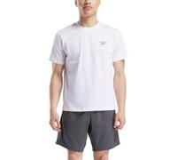 Reebok T-Shirt da Uomo Cody Small Logo Crew Neck SS Tee, Bianco, XS