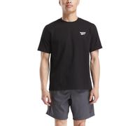 Reebok T-Shirt da Uomo Cody Small Logo Crew Neck SS Tee, Nero, M
