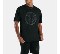 Reebok - T-shirt da uomo Crest, Uomo, Black, Taglia: L