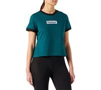 Reebok Te Linear Logo Slim Tee Maglietta Donna, Donna, Maglietta, FK6679, hertea, L