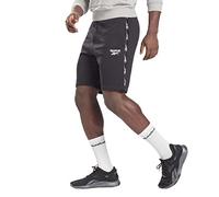 Reebok Te Tape Short - Pantaloncini da Uomo, Uomo, Pantalone Corto, GU9955, Nero, XXL