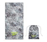 Reebok Telo mare senza sabbia, asciugamano in microfibra ad asciugatura rapida, leggero e compatto, include borsa per il trasporto, grande asciugamano da viaggio per piscina, palestra e accessori da