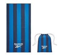 Reebok Telo mare senza sabbia, asciugamano in microfibra ad asciugatura rapida, leggero e compatto, include borsa per il trasporto, grande asciugamano da viaggio per piscina, palestra e accessori da