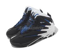 Reebok The Blast Nick Van Exel Black Blue White Men Basketball Shoes 100033876