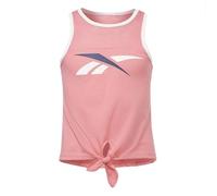Reebok Top Big Mesh Tie Front Maglietta da Bambina