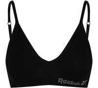 Reebok Reggiseno Senza Cuciture da Donna Justine - Nero