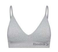 Reebok Reggiseno Senza Cuciture Donna Justine - Grigio Marl