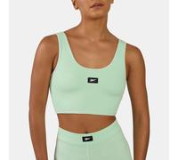 Reebok - Top reggiseno sportivo multiuso a coste, Inverted Aqua, Taglia: S