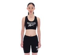 Reebok - Top Sportivo in Cotone con Logo ID, Black, Taglia: M