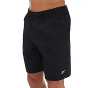 Reebok Training Shorts Pantaloncini, Nero, L Uomo