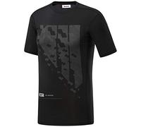 Reebok TS SS Comp Tee - Maglietta da Uomo, Uomo, Maglietta, FJ4594, Nero, S