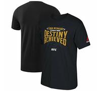 Reebok UFC Conor Mcgregorufc Piuma Champion T-Shirt Nero Medio