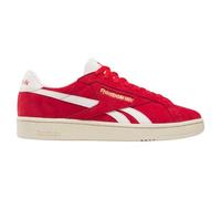 Reebok Unisex Club C Grounds UK Sneaker, Vectorred Paperwhite Chalk, 43 EU