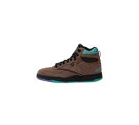 Reebok Unisex's BB 4000 II Mid Sneaker, Brown Black Unleashedgreen, 38.5 EU