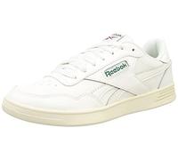 Reebok Unisex's Court Advance Sneakers, 10 UK, Chalk Dark Green Flash Red, 34 EU