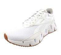 Reebok Unisex's Zig Dynamica STR Sneaker, Bianco, 2.5 UK Men/ 2 UK Women
