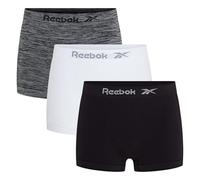 Reebok Uomo, Boxers, Nero/Bianco/Grigio, Confezione da 3, Medio