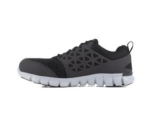 Reebok Uomo Sublite Cushion Work ESD Coposite Toe Athletic Oxford (9,5 M Us, Black Mesh), Lst 87, Lst 31, Nero, 9.5-D US Mens