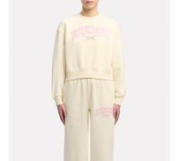 Reebok - Varsity Arch Fleece Crewneck Sweatshirt, Vintage Chalk, Taglia: XL