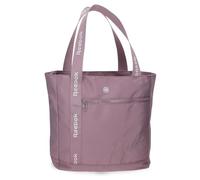 Reebok Violet borsa a tracolla, marsupio nero e viola, misure e modelli diversi, vari scomparti, poliestere, di Joumma Bags