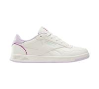 Reebok Women's Court Advance Sneakers, Chalk Digitalgleam Purplerave, 39 EU