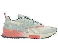 Reebok Women's Lavante Trail 2 Sneaker, Hybrid Green Alabaster Sunset Coral, 37 EU
