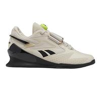 Reebok Women's Legacy Lifter III Sneaker, Stucco/Black/Laser Lime, 7.5