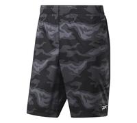 Reebok Wor Comm Printed Short - Pantaloncini da Uomo, Uomo, Pantalone Corto, FP9085, Nero, 3XL